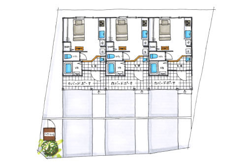 賃貸A棟:室内の様子