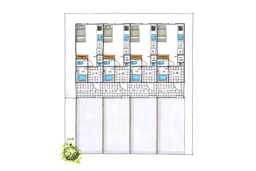 賃貸A棟:室内の様子